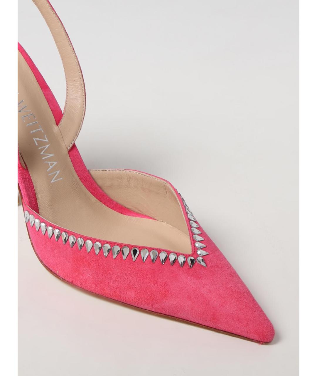 STUART WEITZMAN Фуксия туфли, фото 4
