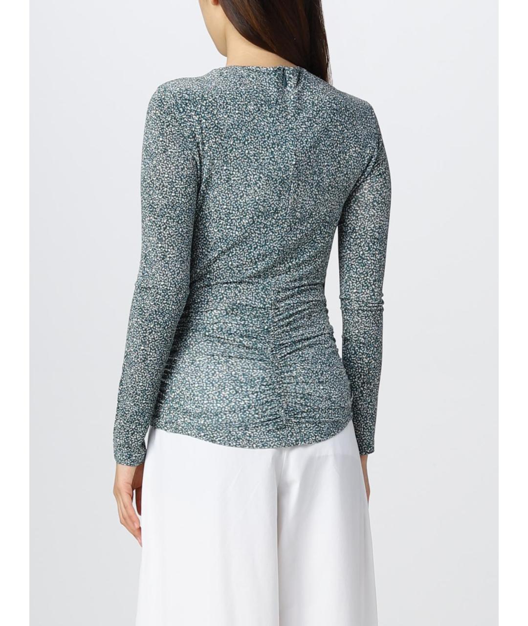 ISABEL MARANT Голубая блузы, фото 4