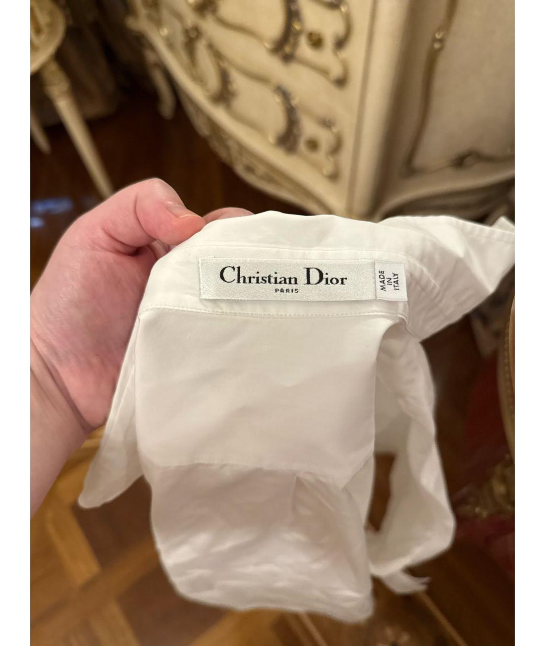 CHRISTIAN DIOR Белая рубашка, фото 3