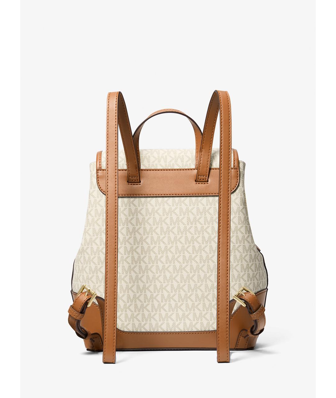 MICHAEL KORS Бежевый рюкзак из искусственной кожи, фото 2