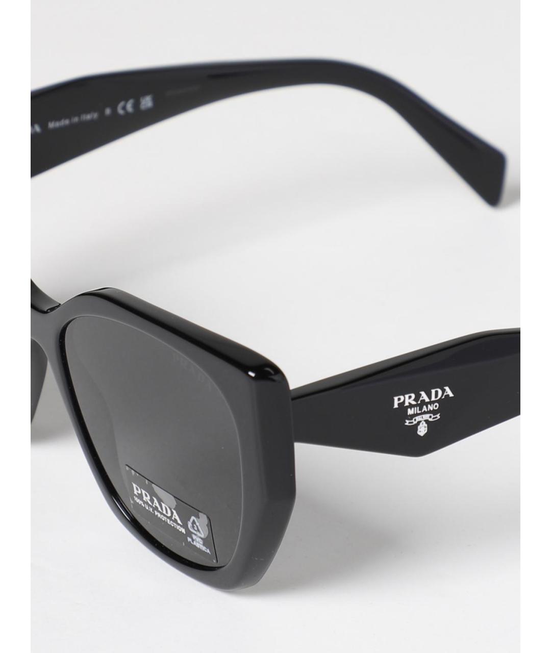 PRADA Черные солнцезащитные очки, фото 4