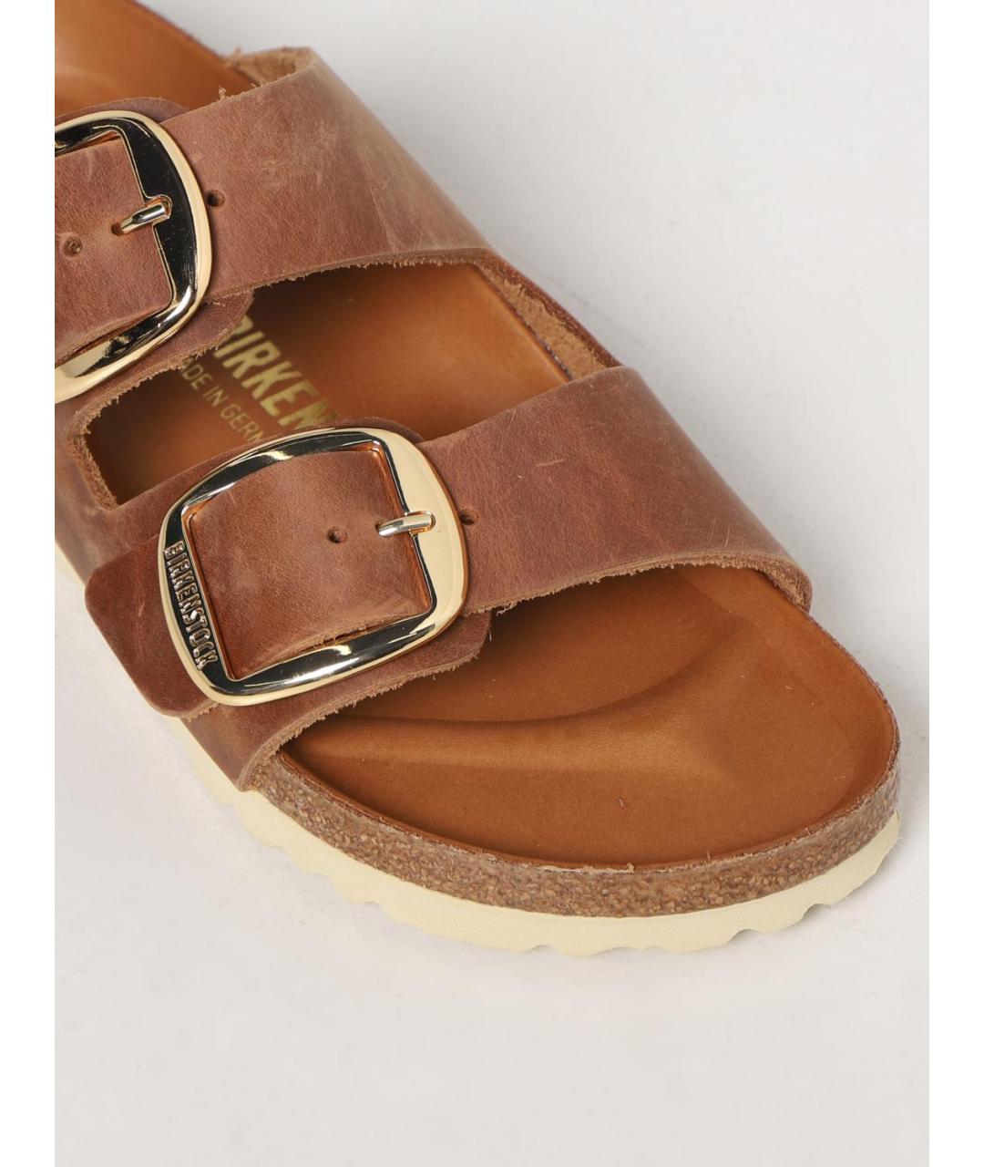 BIRKENSTOCK Коричневые босоножки, фото 4