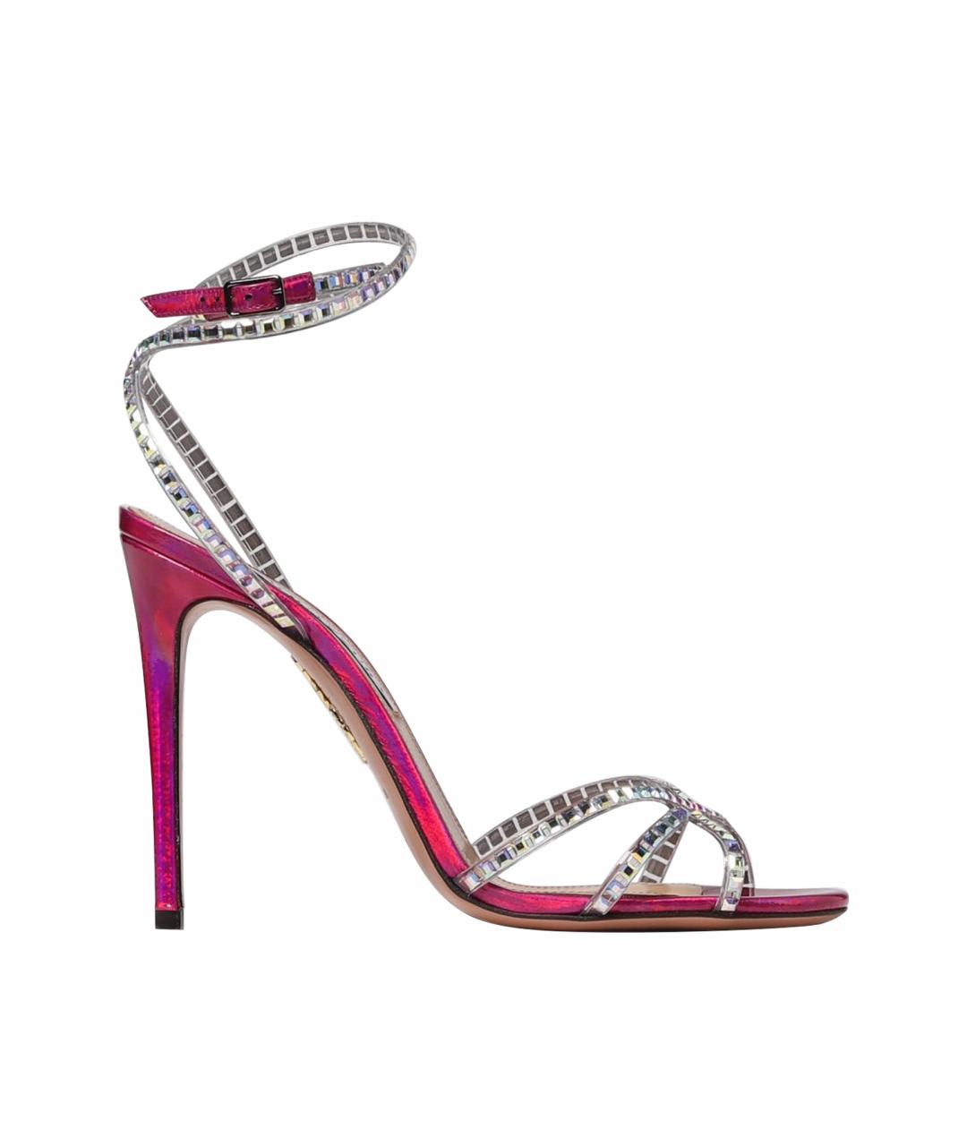 AQUAZZURA Фуксия босоножки, фото 1