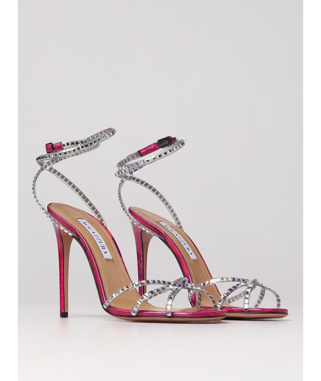 AQUAZZURA Фуксия босоножки, фото 2