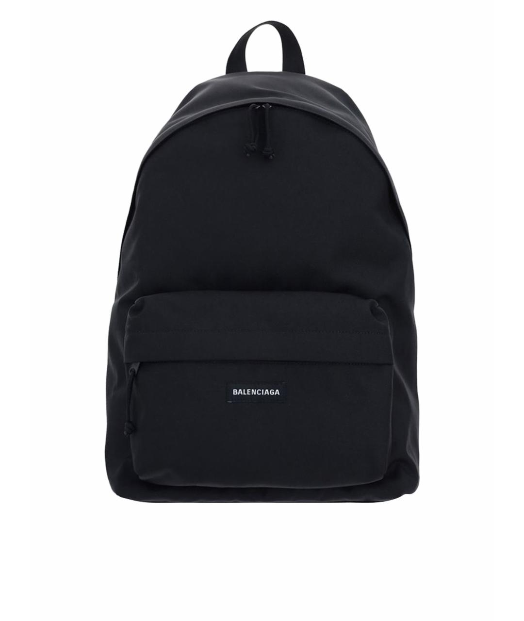 BALENCIAGA Черный синтетический рюкзак, фото 1