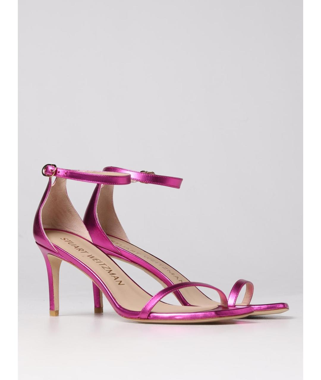 STUART WEITZMAN Розовые босоножки, фото 2