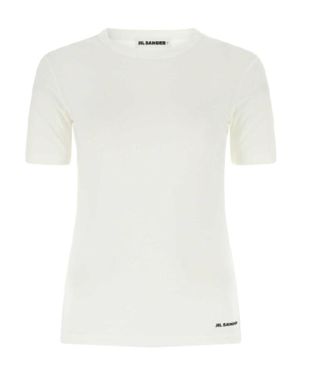 JIL SANDER Белая футболка, фото 1
