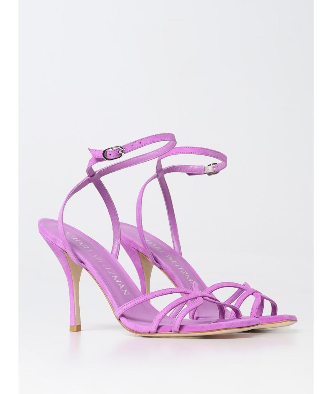 STUART WEITZMAN Фиолетовые босоножки, фото 2