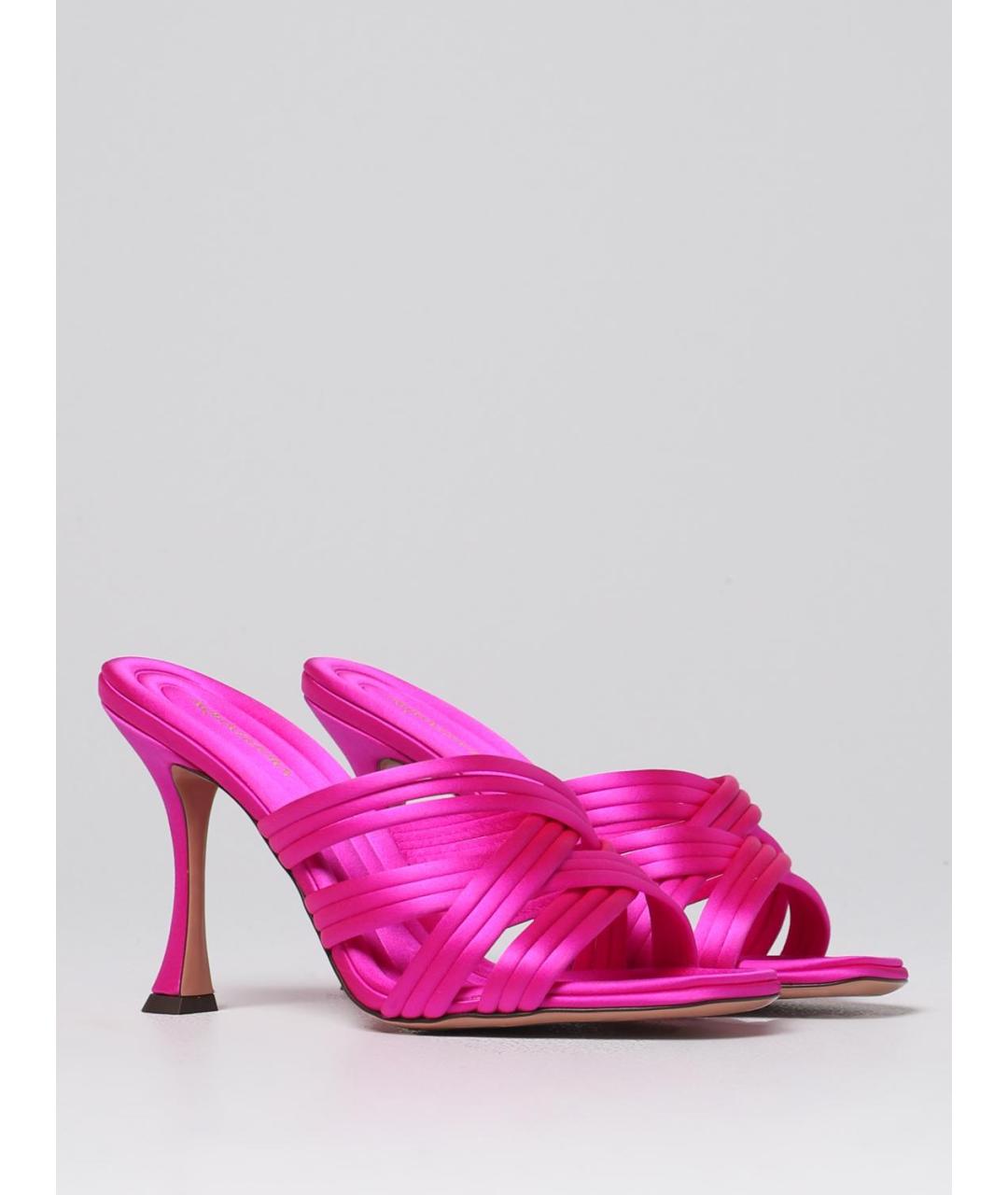 AQUAZZURA Фуксия мюли, фото 2