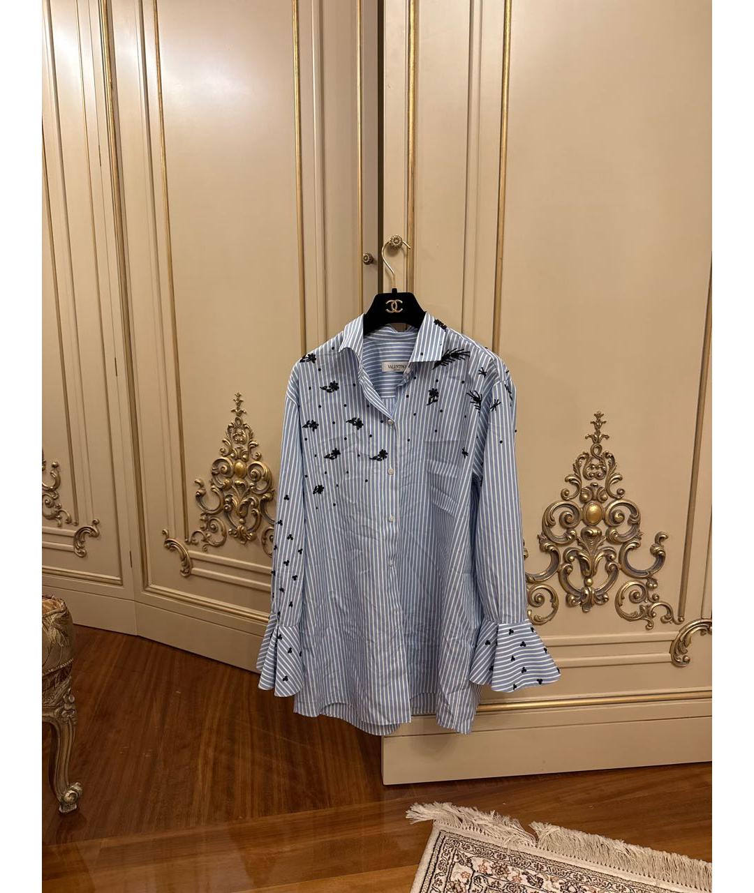 VALENTINO Голубая рубашка, фото 7