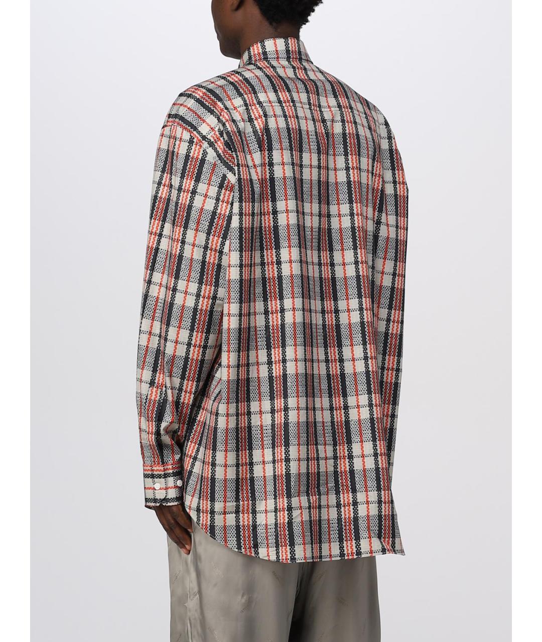 VETEMENTS Мульти хлопковая кэжуал рубашка, фото 4