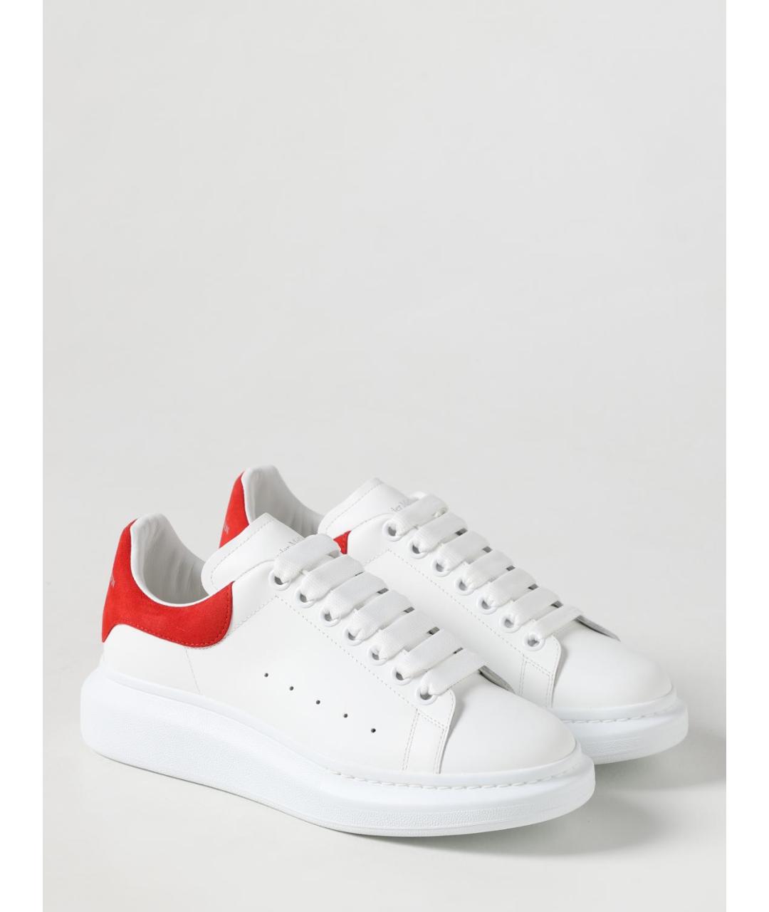 ALEXANDER MCQUEEN Белые низкие кроссовки / кеды, фото 2