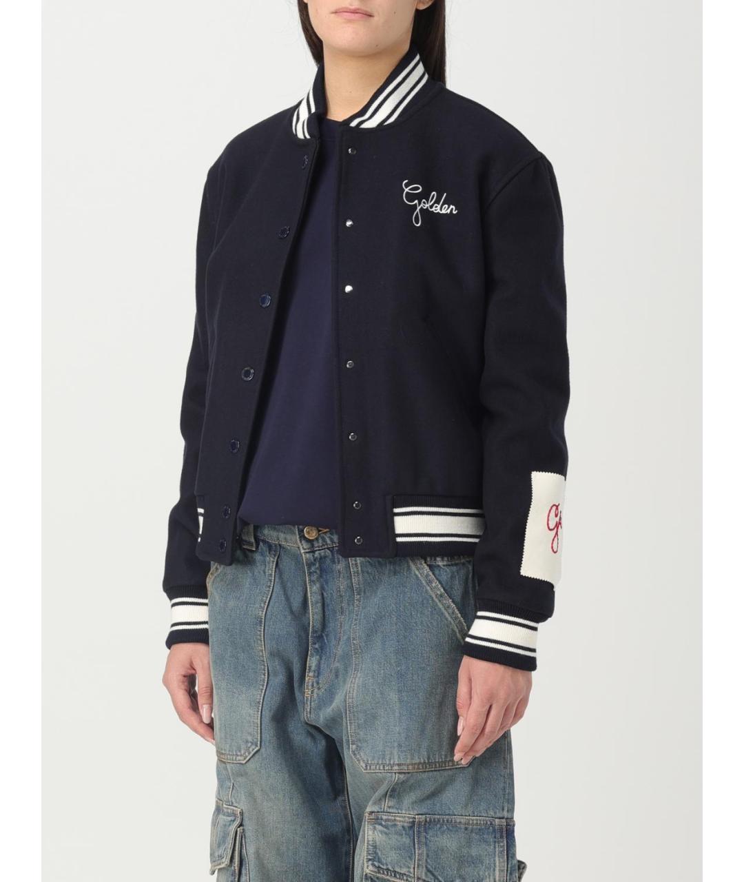 GOLDEN GOOSE DELUXE BRAND Черная шерстяная куртка, фото 4