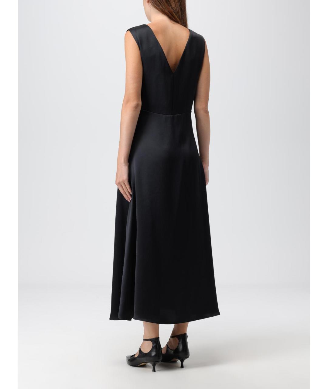 WEEKEND MAX MARA Черное повседневное платье, фото 2