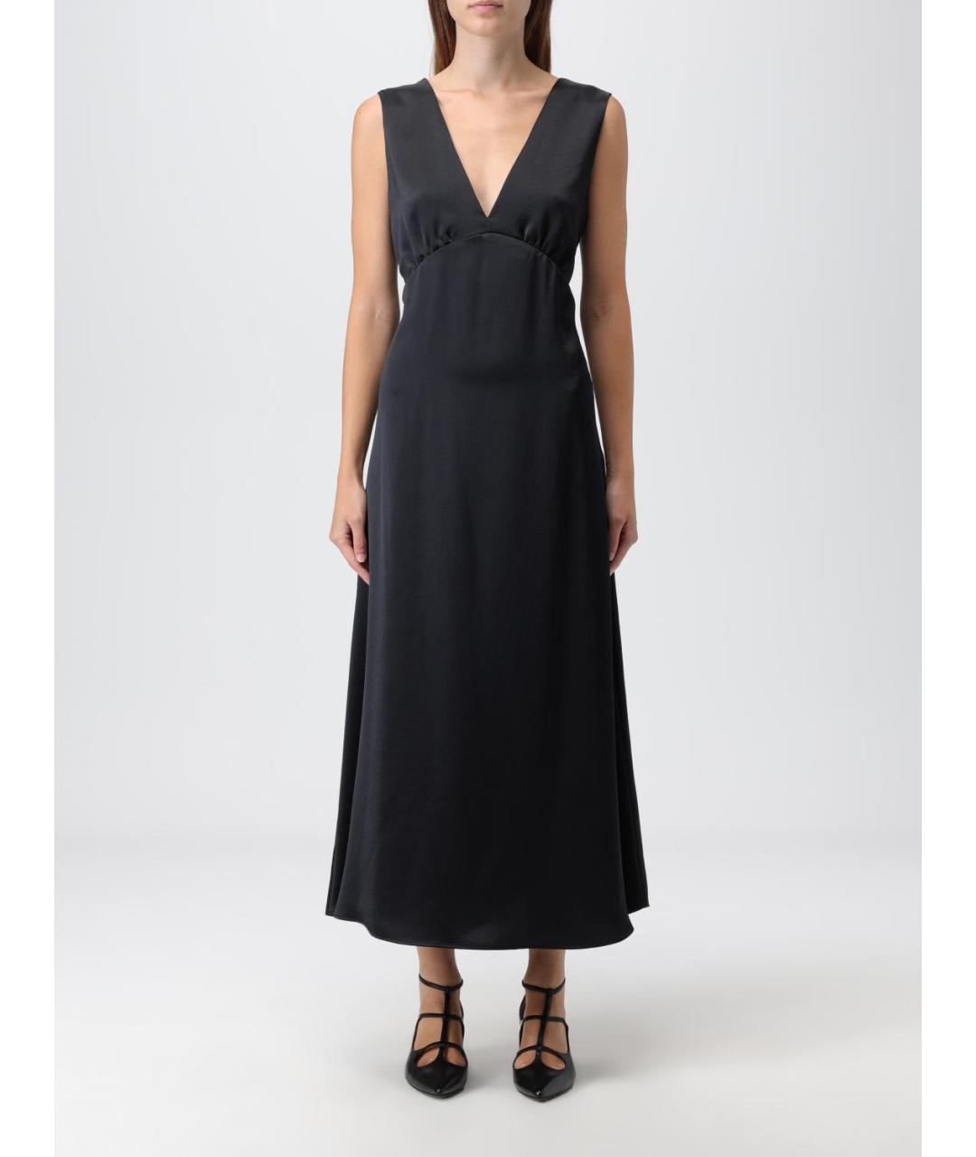 WEEKEND MAX MARA Черное повседневное платье, фото 3