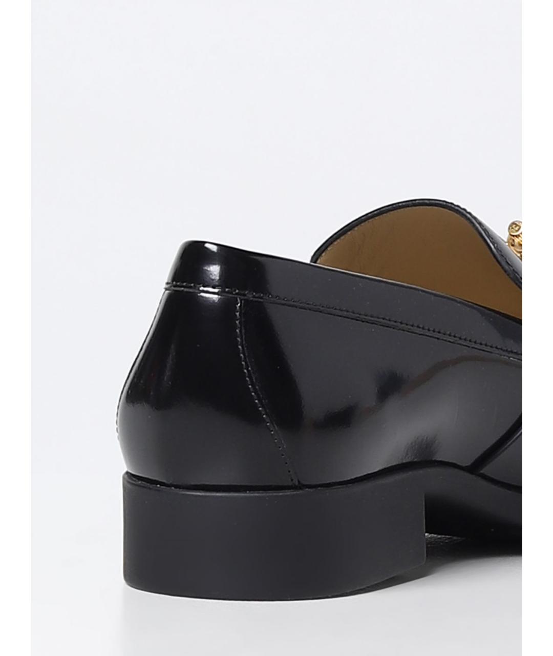 BOTTEGA VENETA Черные лоферы из лакированной кожи, фото 3