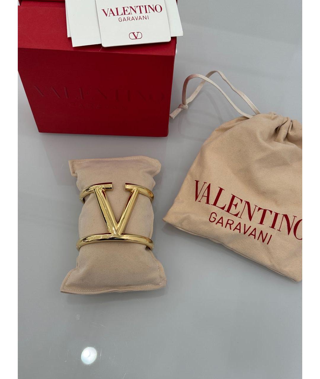 VALENTINO Золотой латунный браслет, фото 2