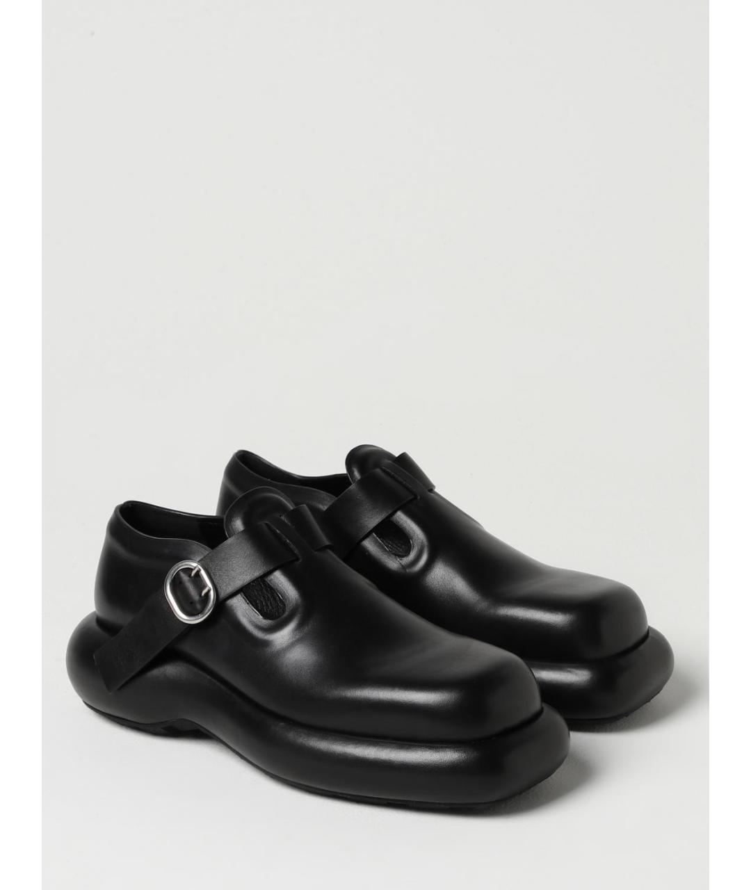 JIL SANDER Черные лоферы, фото 2