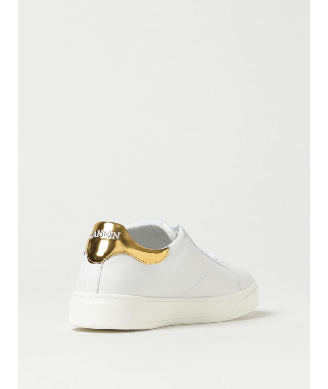 LANVIN Белые кеды, фото 3