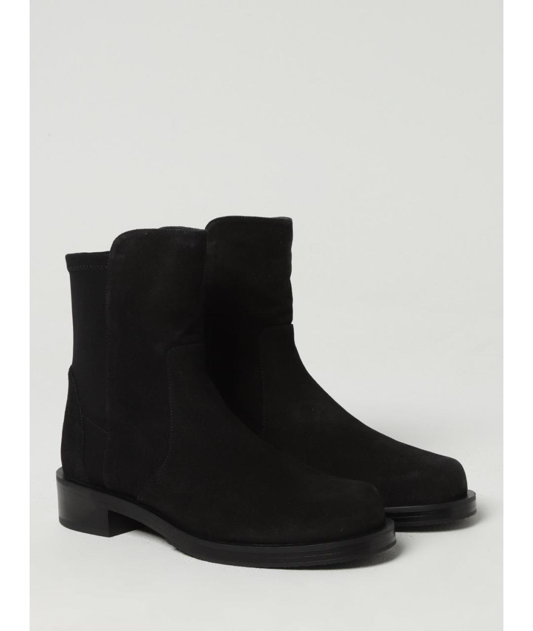 STUART WEITZMAN Черные ботинки, фото 2