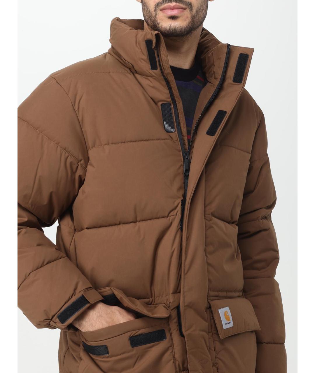 CARHARTT WIP Коричневая куртка, фото 5