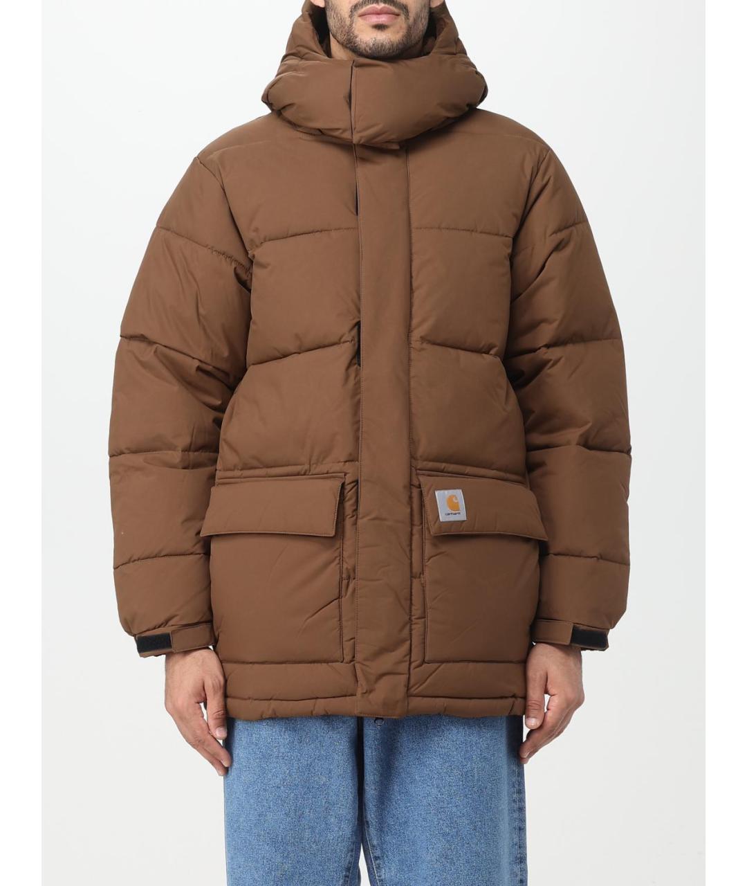 CARHARTT WIP Коричневая куртка, фото 2