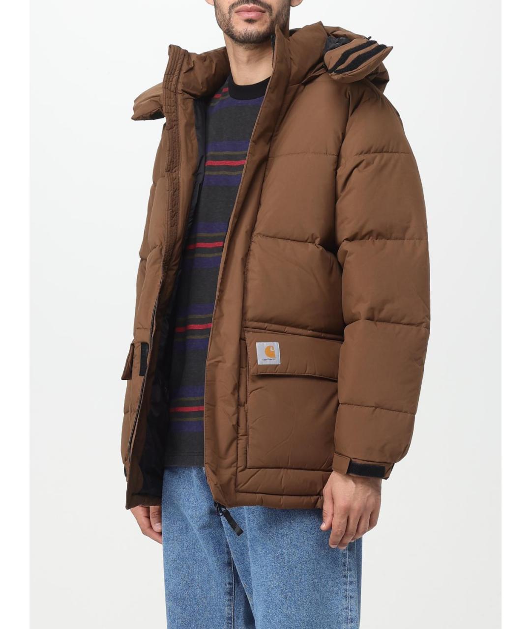 CARHARTT WIP Коричневая куртка, фото 4