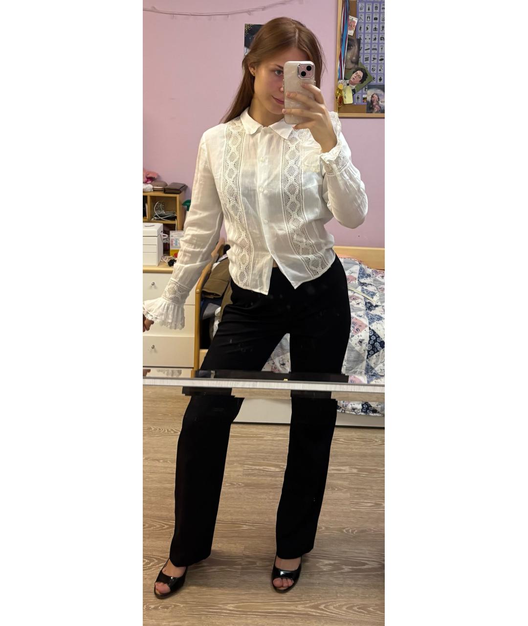 ESCADA Черные шерстяные брюки узкие, фото 7