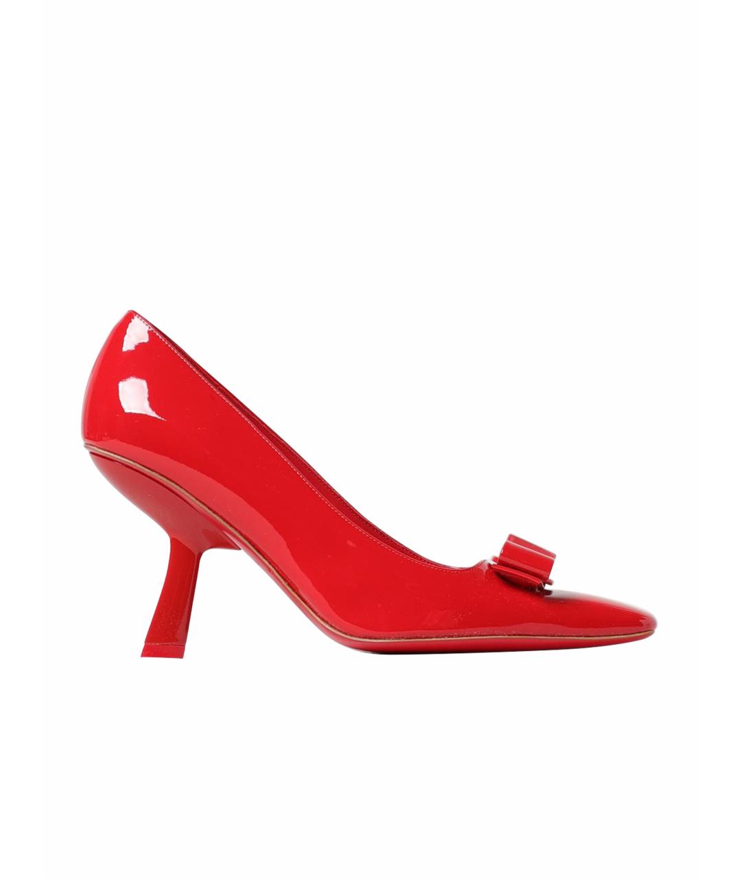 FERRAGAMO Красные туфли, фото 1