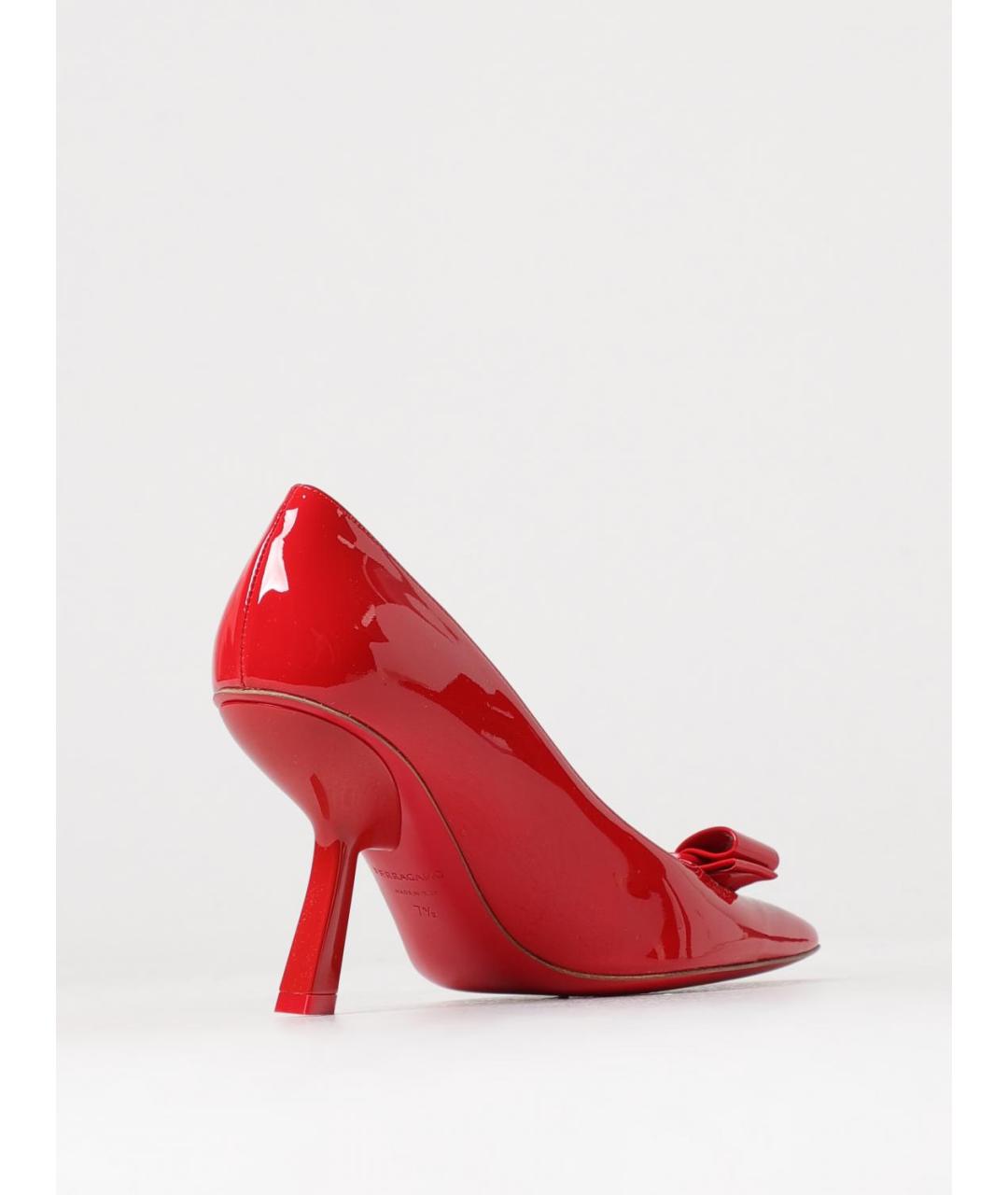 FERRAGAMO Красные туфли, фото 3
