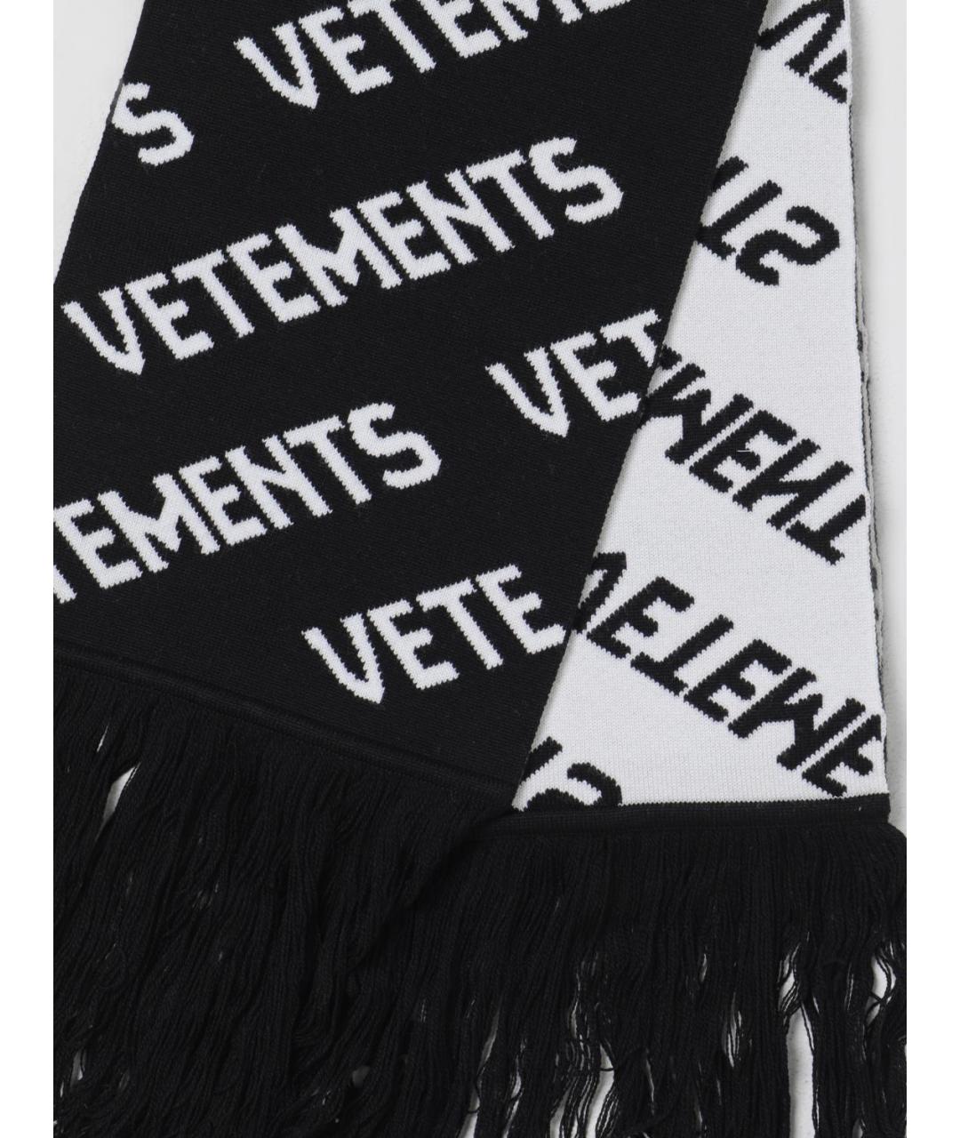 VETEMENTS Мульти шерстяной шарф, фото 3