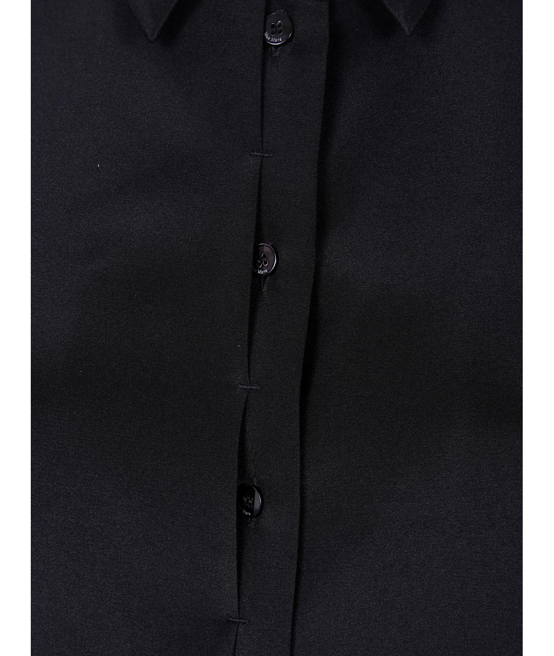 MAX MARA Черная шелковая рубашка, фото 3