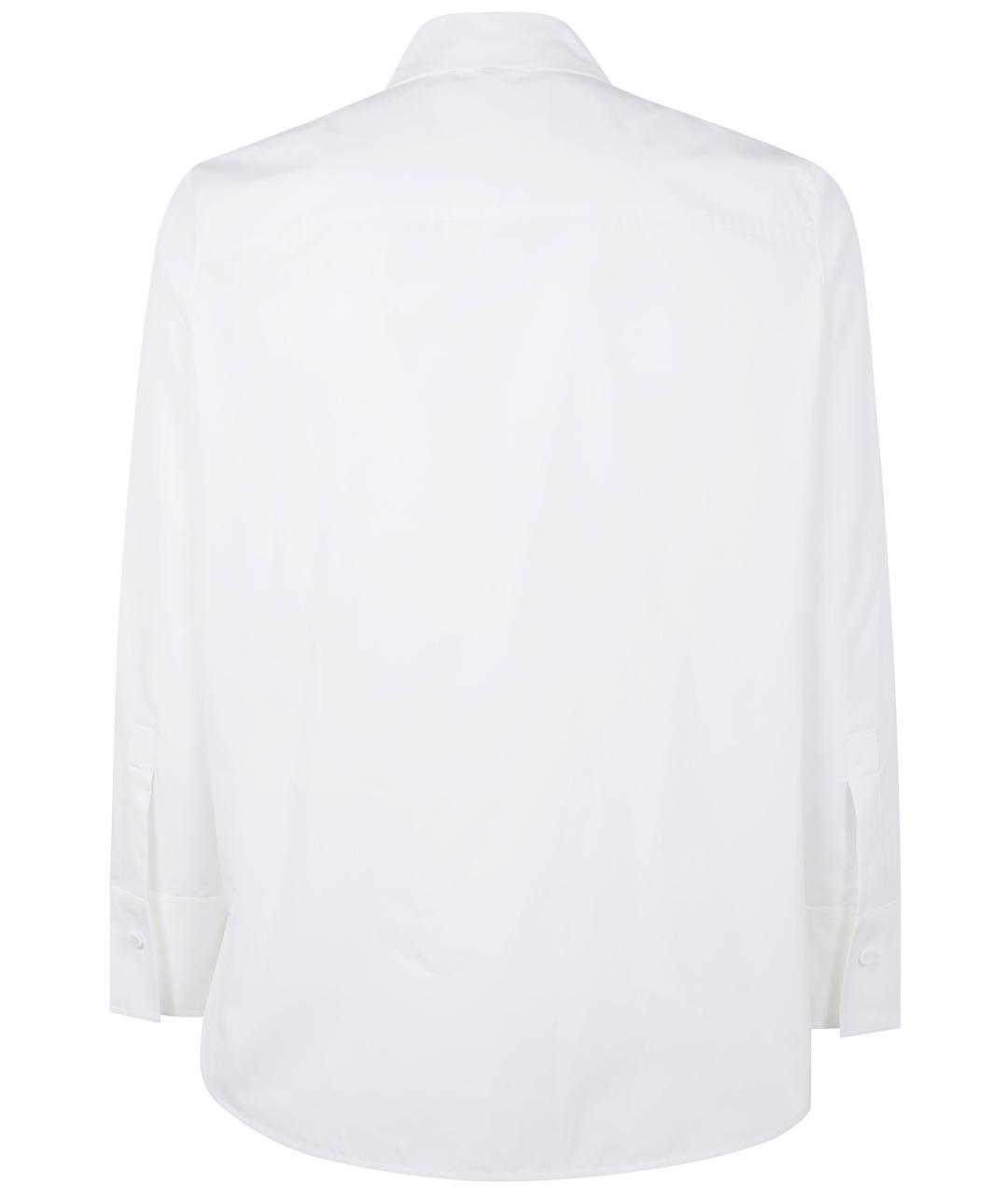 JIL SANDER Белая хлопковая рубашка, фото 2
