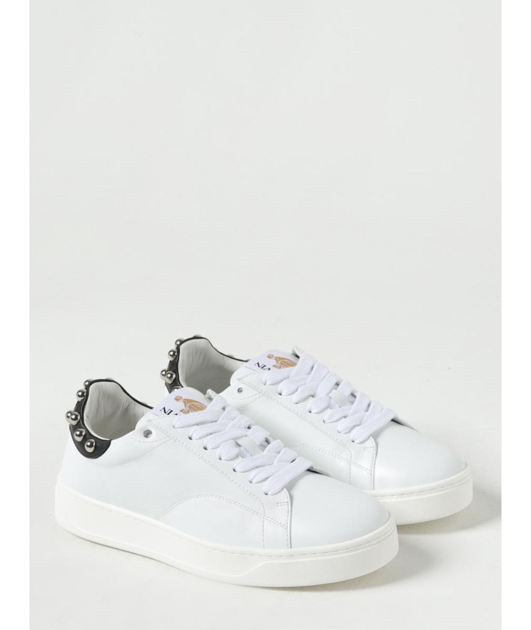 LANVIN Белые кеды, фото 2