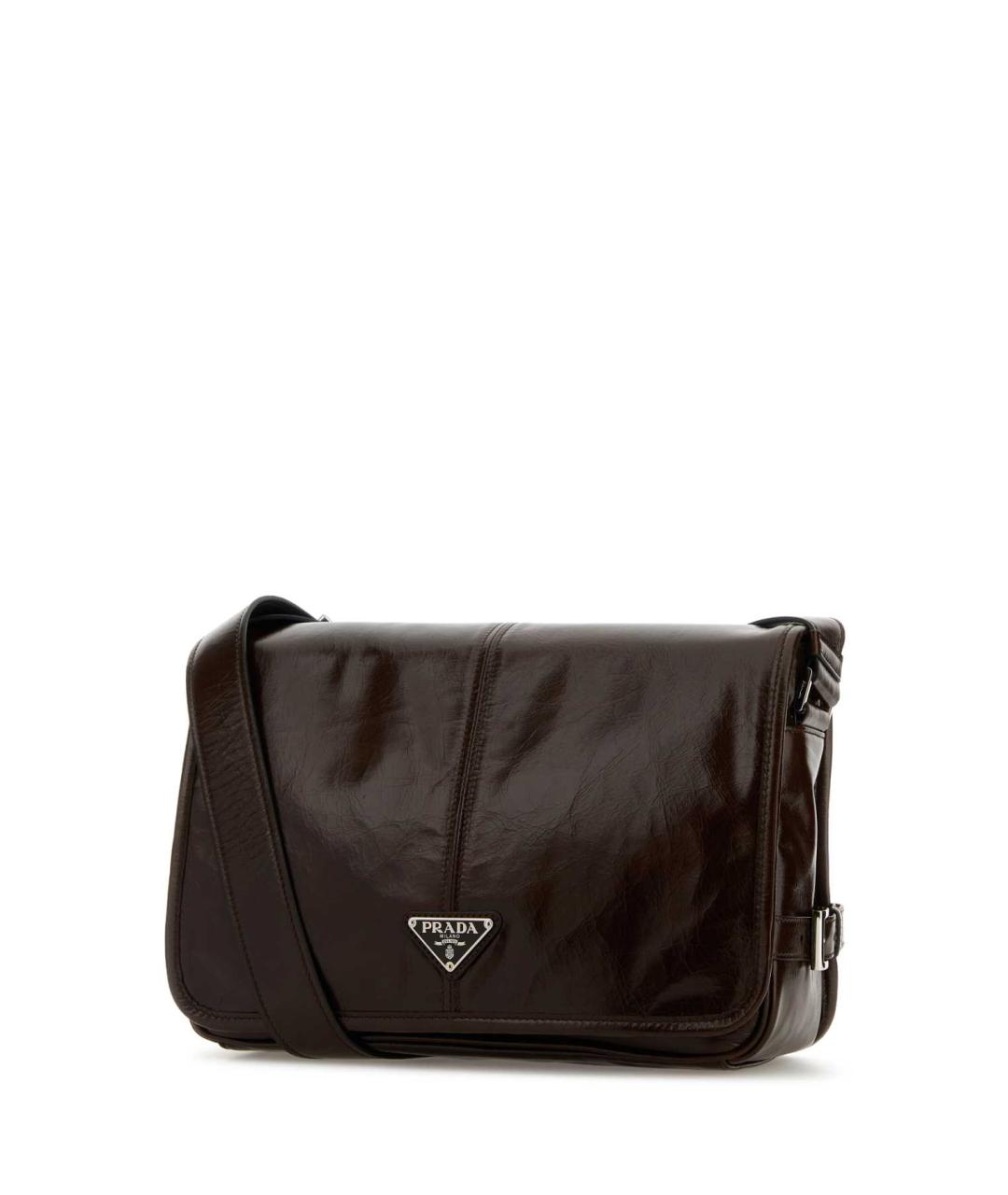 PRADA Коричневая сумка на плечо, фото 2