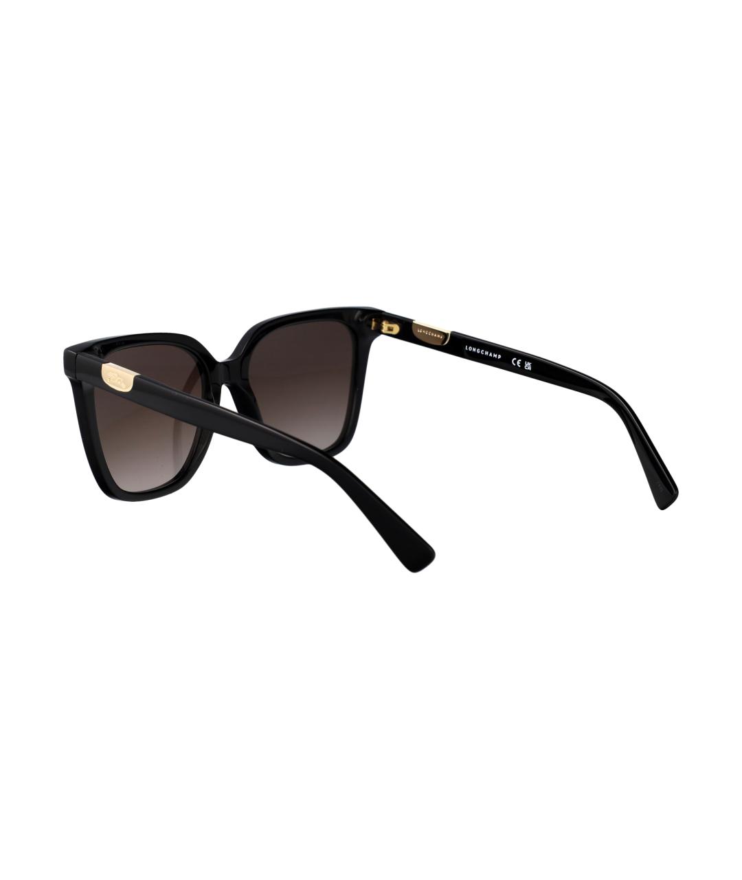 LONGCHAMP Черные солнцезащитные очки, фото 4