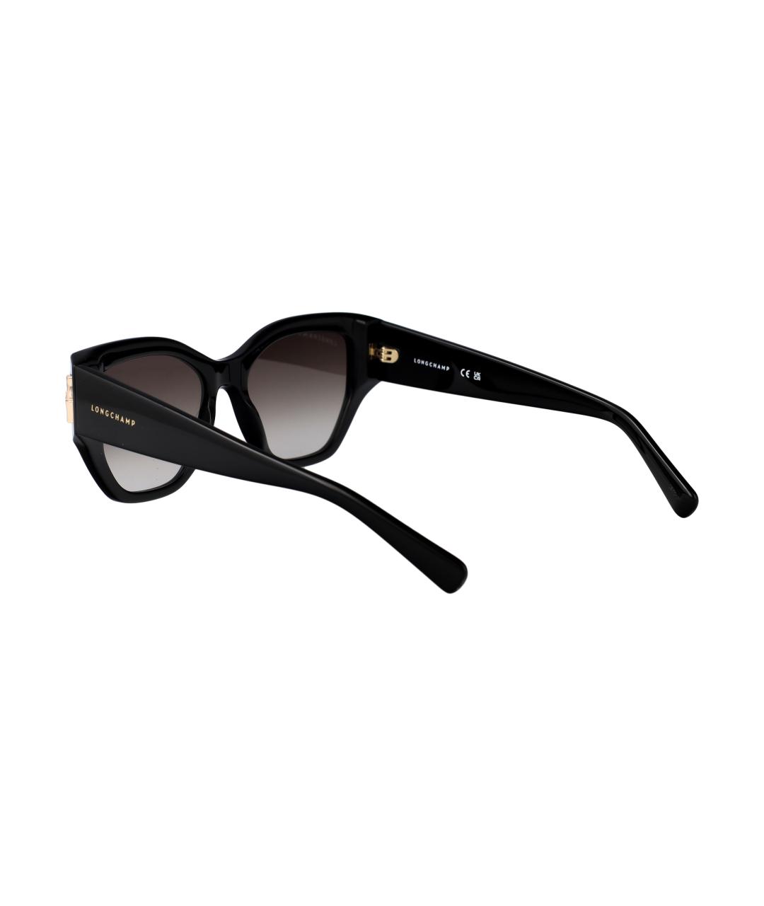 LONGCHAMP Черные солнцезащитные очки, фото 4