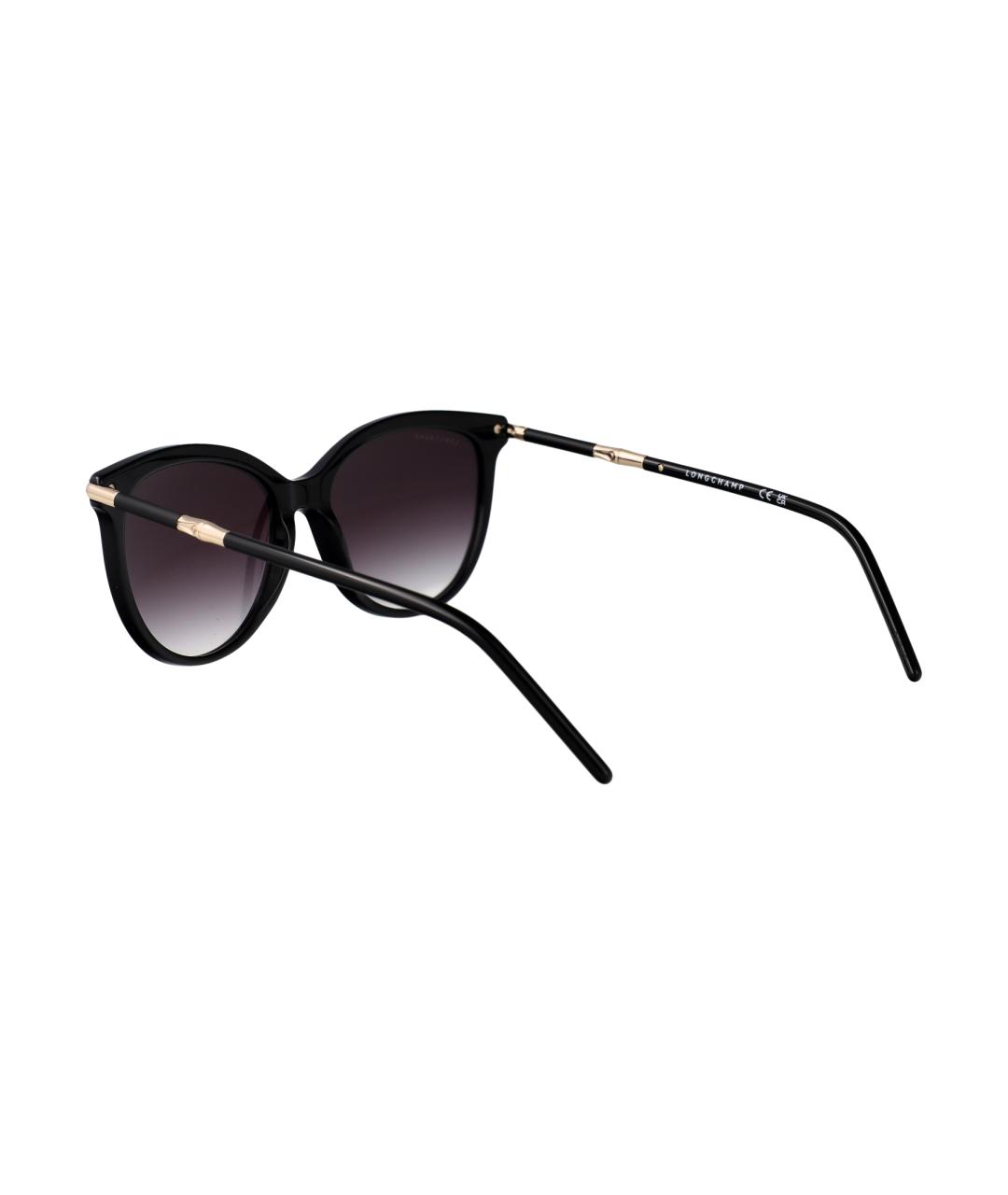 LONGCHAMP Черные солнцезащитные очки, фото 4
