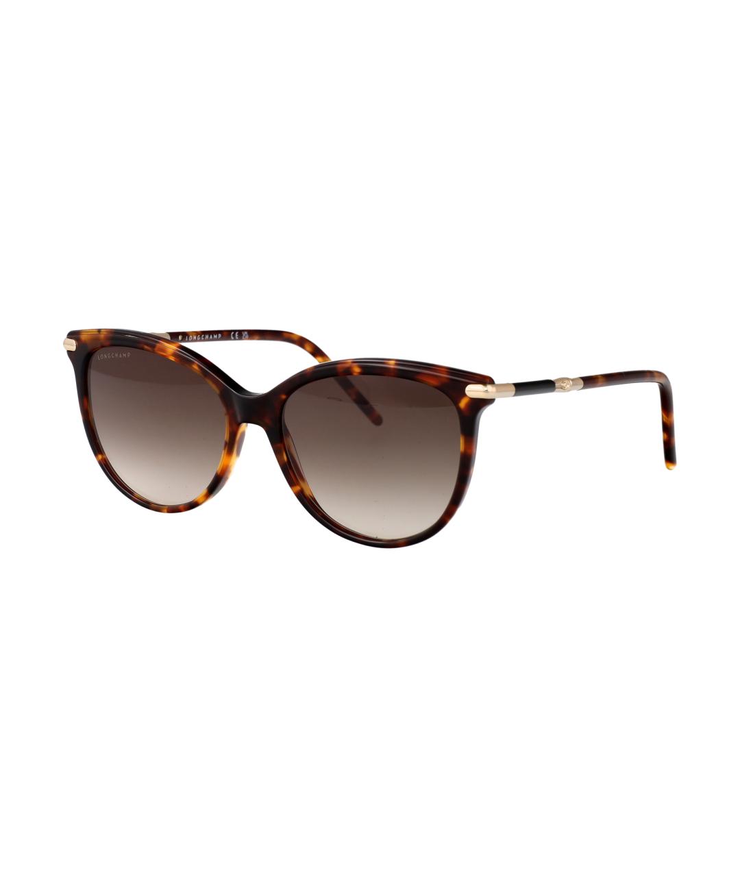 LONGCHAMP Коричневые солнцезащитные очки, фото 2