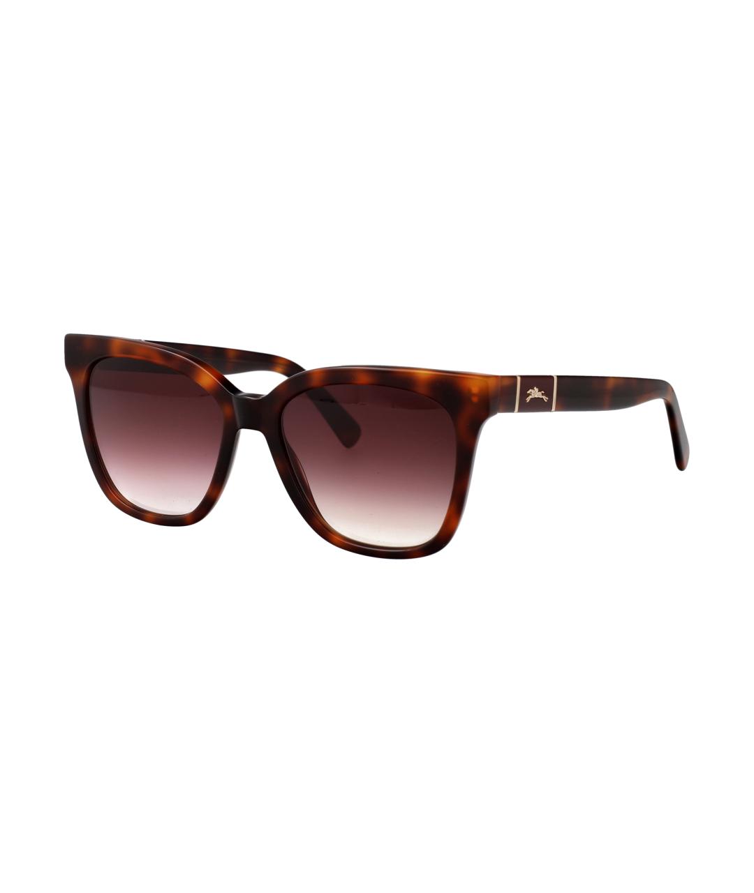 LONGCHAMP Коричневые солнцезащитные очки, фото 2