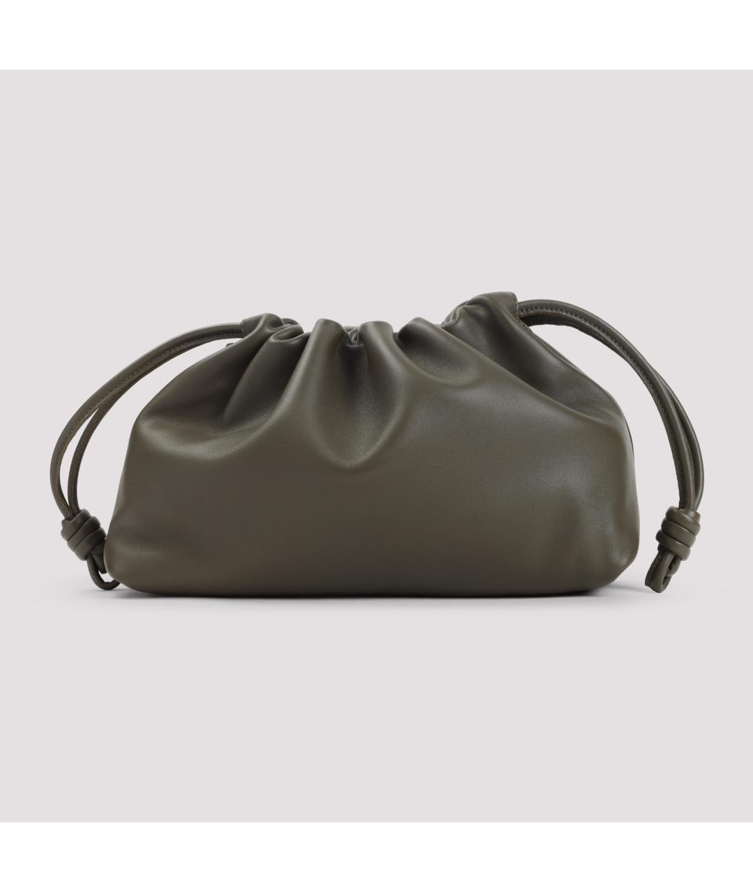 LOEWE Зеленая кожаная сумка через плечо, фото 2