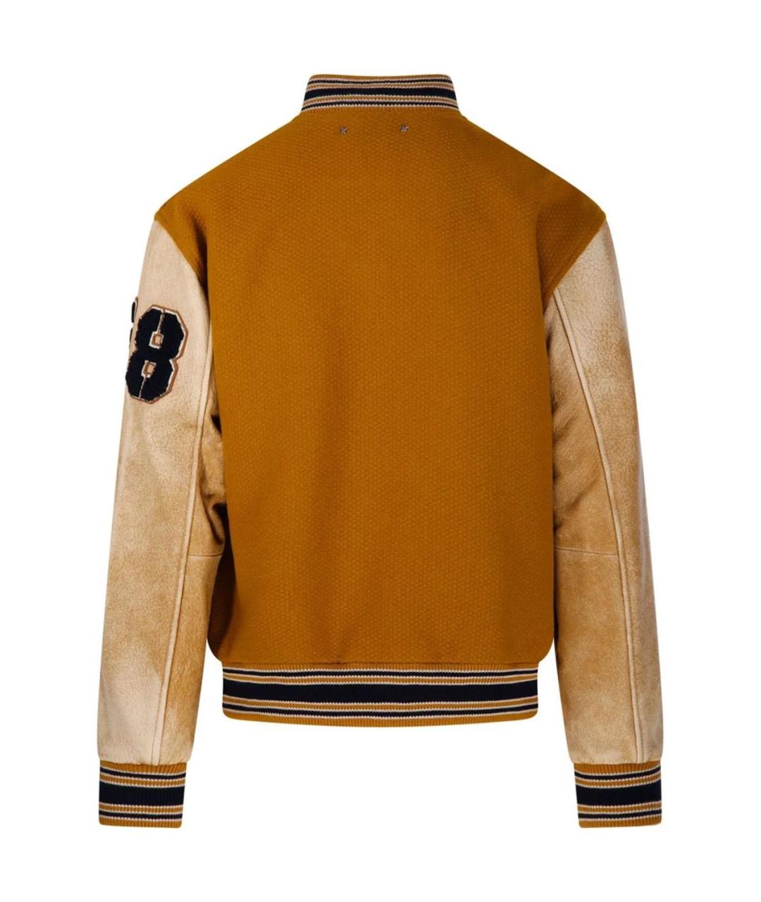 GOLDEN GOOSE DELUXE BRAND Горчичная куртка, фото 2