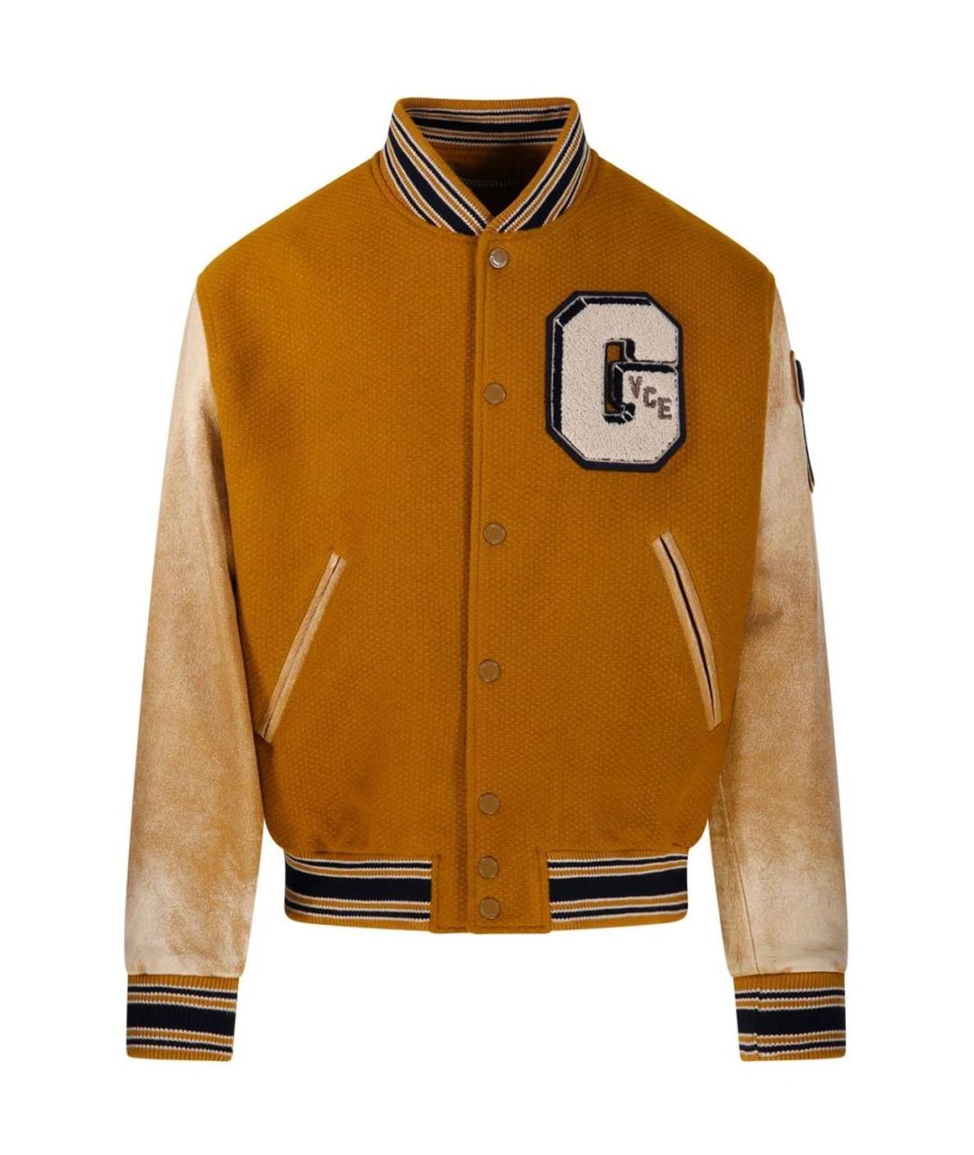 GOLDEN GOOSE DELUXE BRAND Горчичная куртка, фото 1