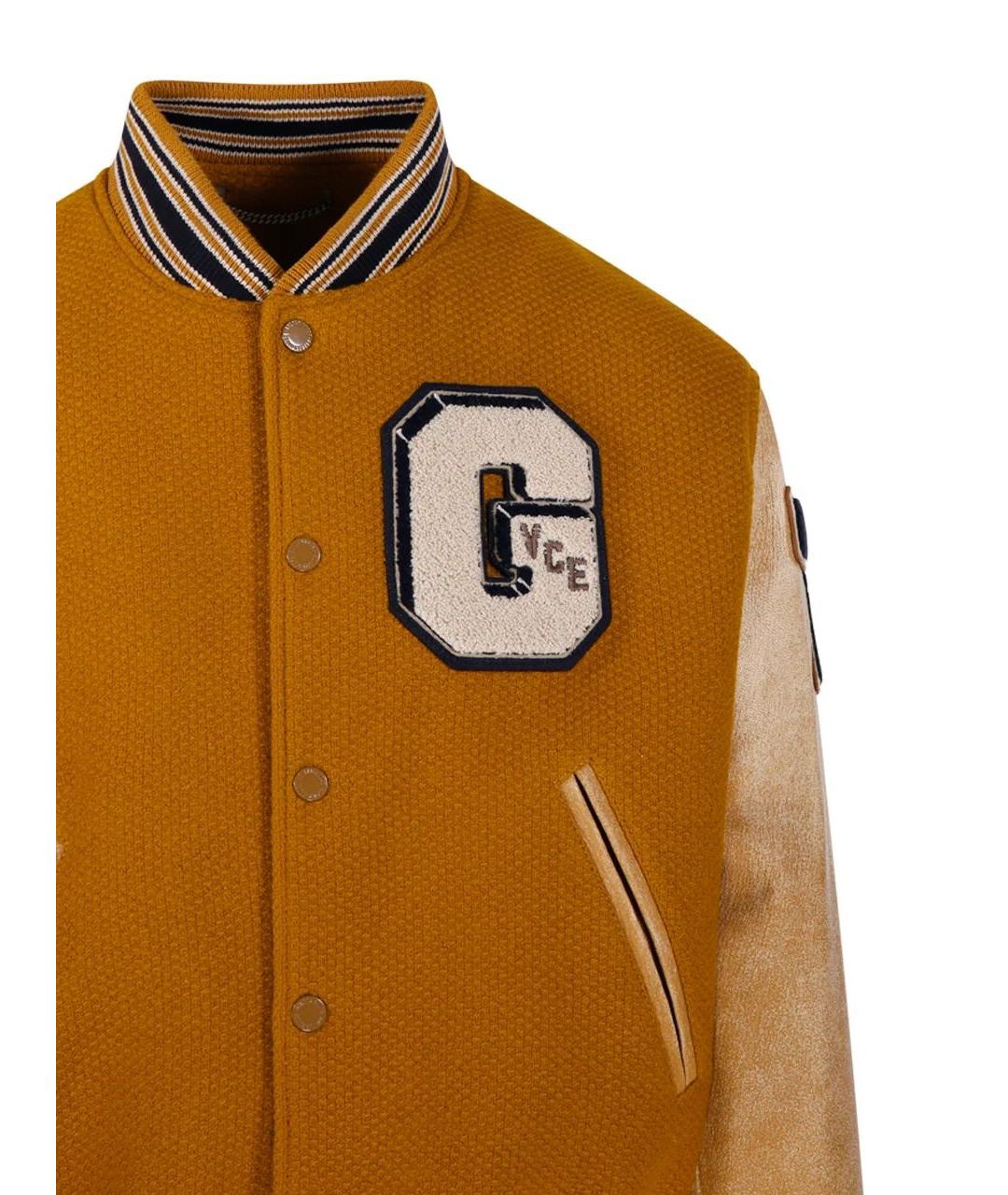 GOLDEN GOOSE DELUXE BRAND Горчичная куртка, фото 4