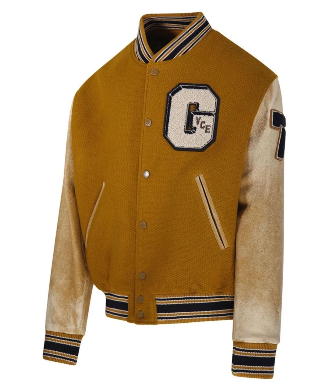 GOLDEN GOOSE DELUXE BRAND Горчичная куртка, фото 3
