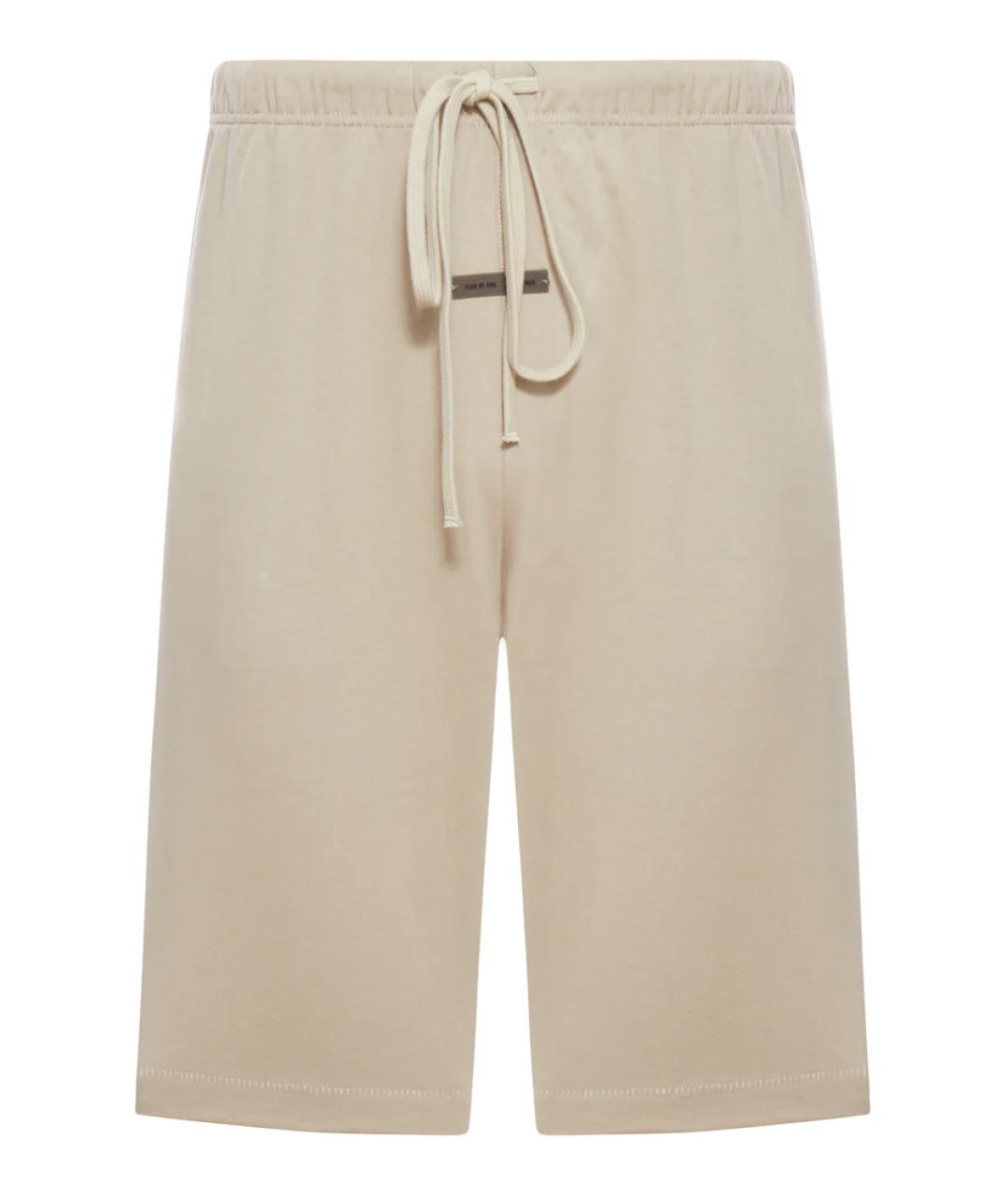 FEAR OF GOD ESSENTIALS Бежевые хлопковые шорты, фото 1