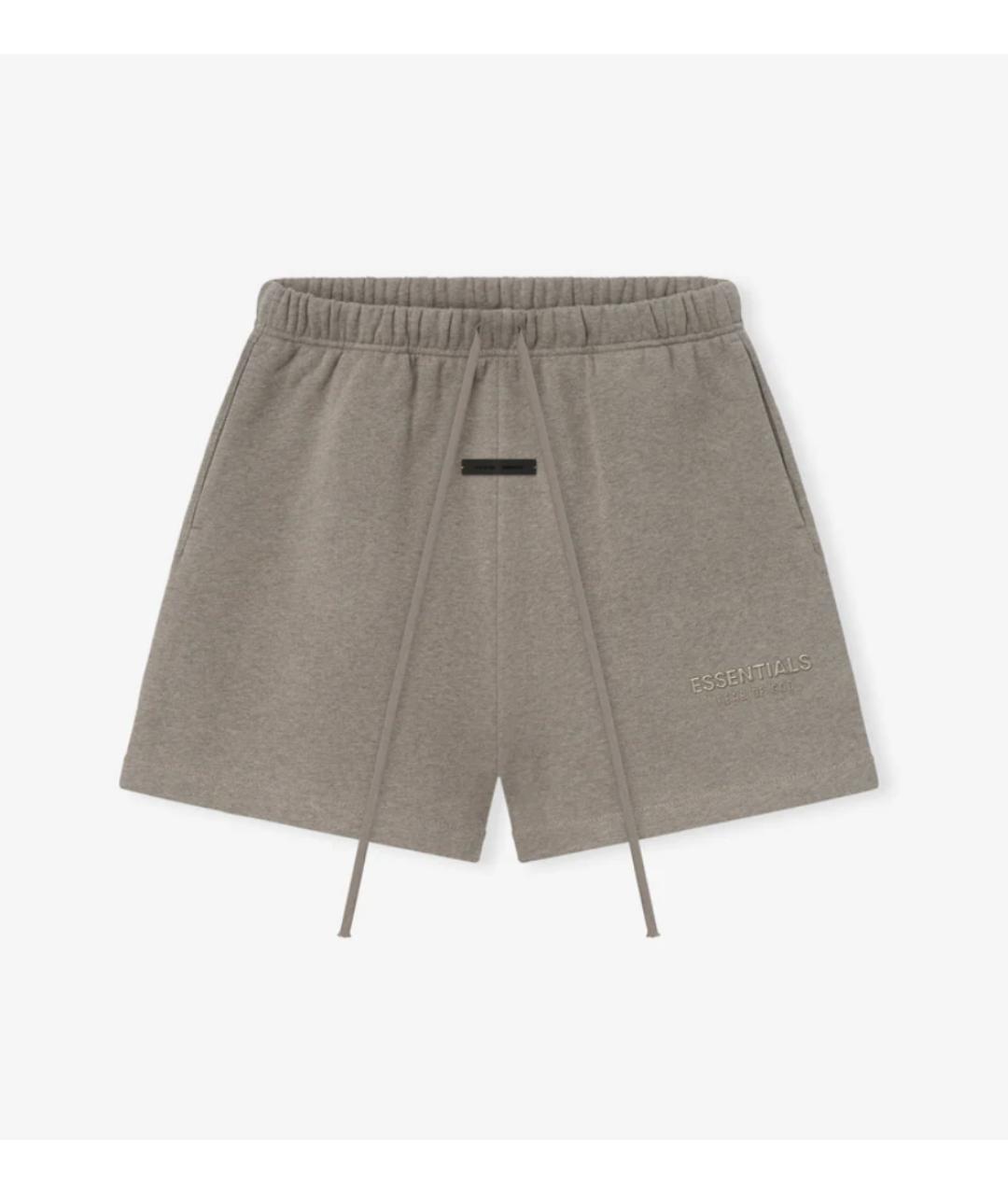 FEAR OF GOD ESSENTIALS Бежевые хлопковые шорты, фото 5