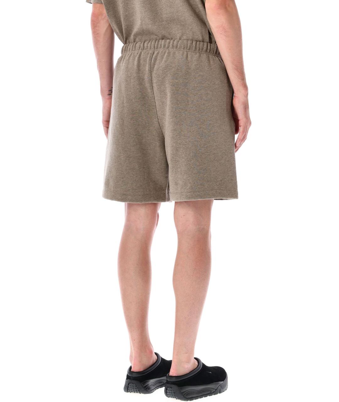 FEAR OF GOD ESSENTIALS Бежевые хлопковые шорты, фото 3
