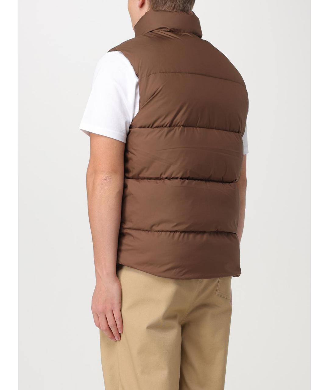 CARHARTT WIP Коричневый синтетический жилет, фото 4