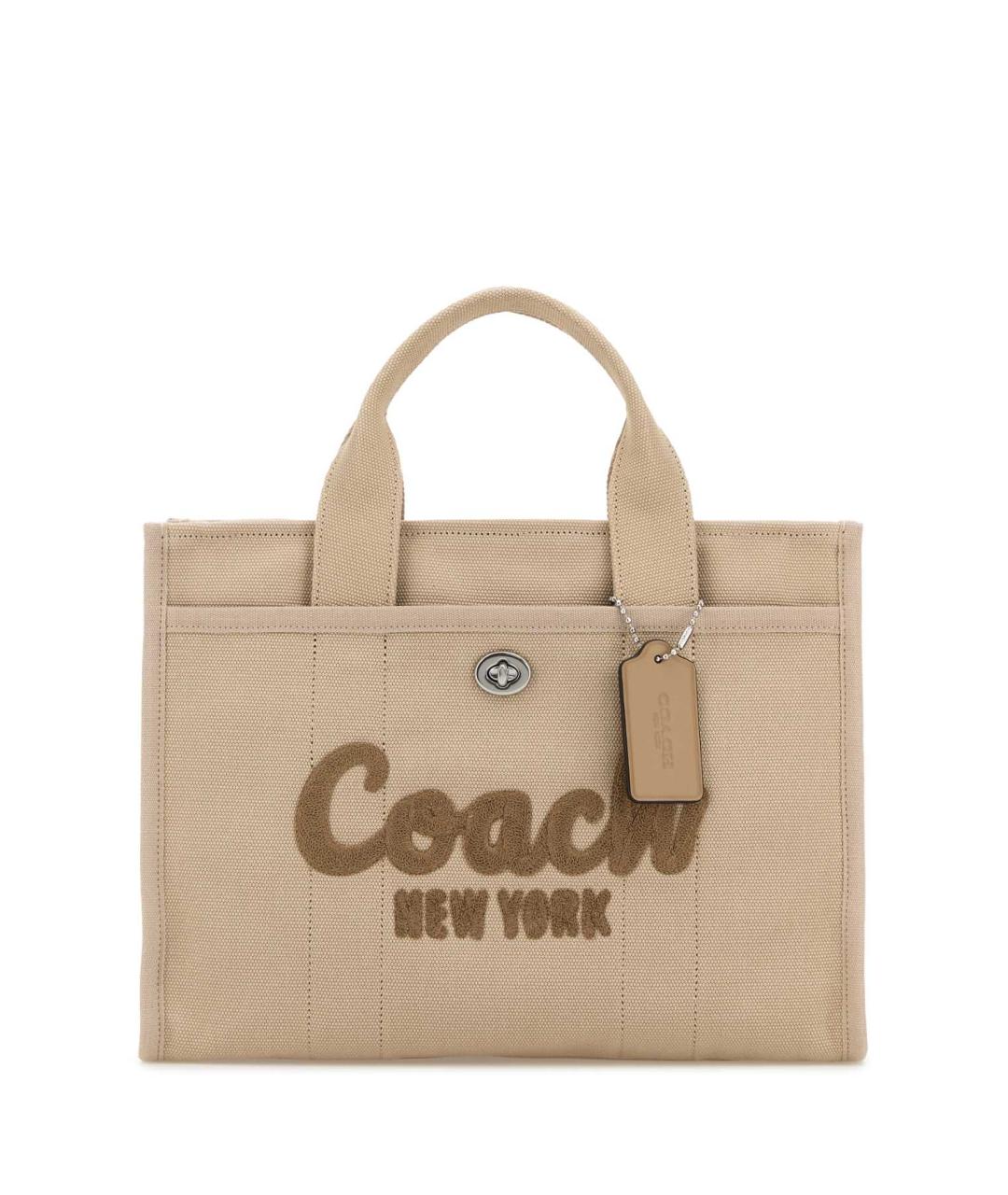 COACH Бежевая сумка тоут, фото 1